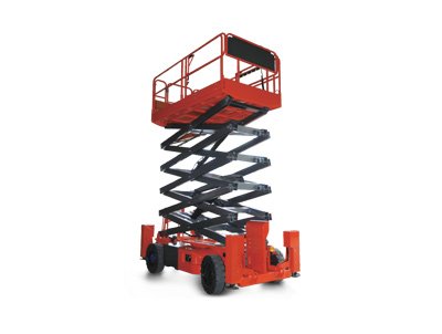 12-meter self-scissing aerial work platform